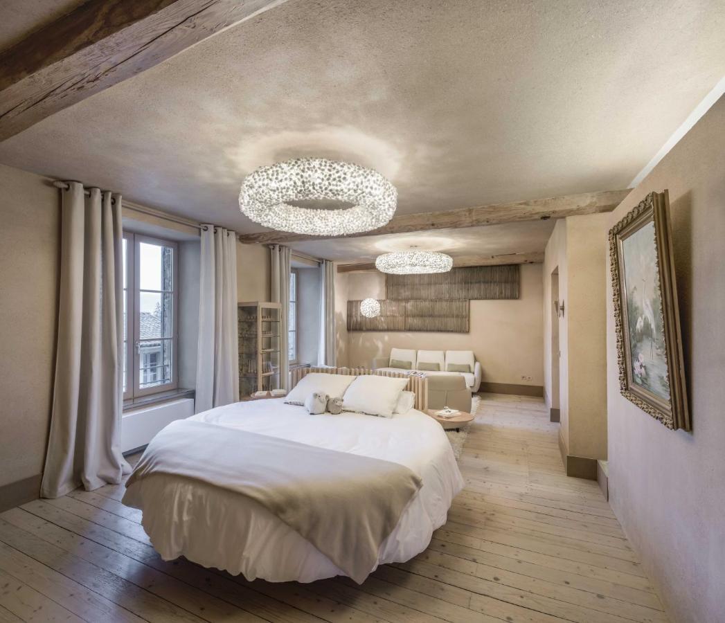 Bed and Breakfast Ancienne Fabrique De Soie A La Galiciere Chatte Exterior foto