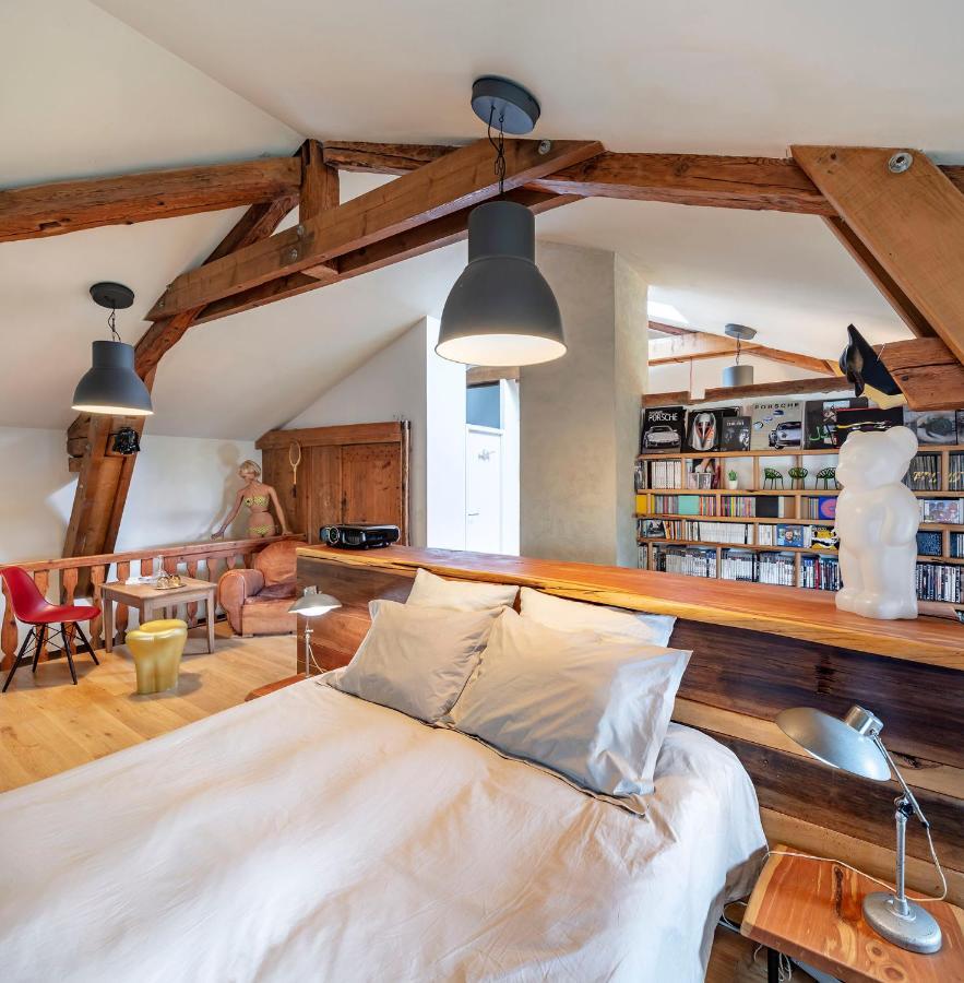 Bed and Breakfast Ancienne Fabrique De Soie A La Galiciere Chatte Exterior foto